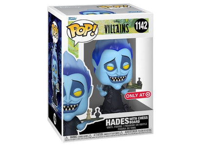 Funko Pop! Disney Villains Hades with Chess Board Target Exclusive Figure #1142