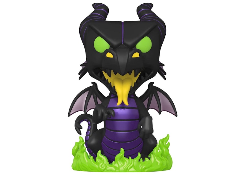 Funko Pop! Disney Villains Maleficent as Dragon GITD 10 Inch Amazon Exclusive Figure #1106