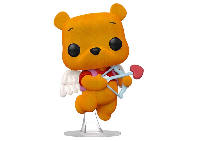 Funko Pop! Disney Winnie The Pooh (Valentines Day) Flocked Hot Topic Exclusive Figure #1008