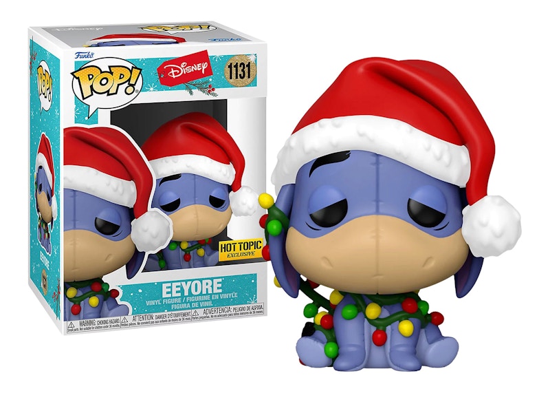Funko Pop! Disney Winnie the Pooh Eeyore Christmas Lights Hot Topic Exclusive Figure #1131