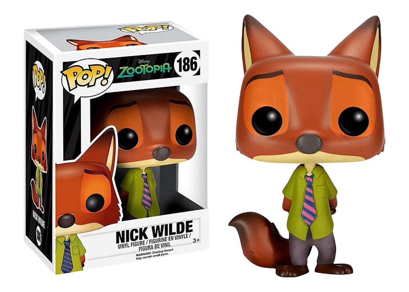 Funko Pop! Disney Zootopia Nick Wilde Figure #186