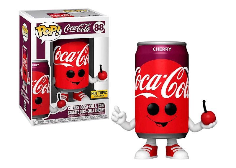 Funko Pop! Foodies Coca-Cola Cherry Coca-Cola Can Hot Topic Exclusive Figure #88
