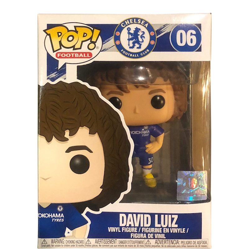 Funko Pop! Football Chelsea Football Club David Luiz Figure #06