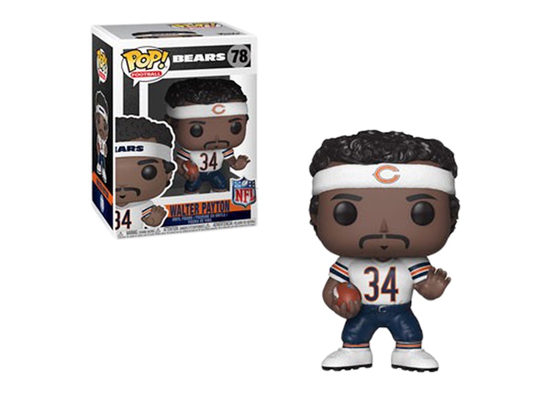 Funko Pop! Football Chicago Bears Walter Payton White Jersey Figure #78