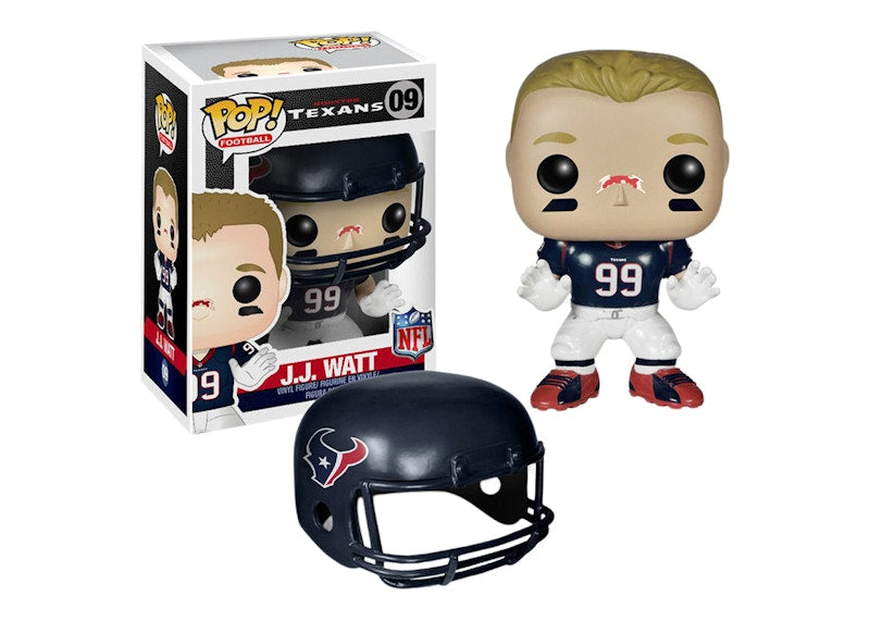 Funko Pop! Football Houston Texans J.J. Watt Blue Jersey Figure #09