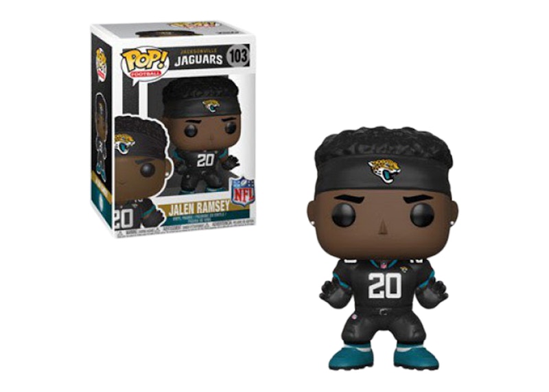 Funko Pop! Football Jacksonville Jaguars Jalen Ramsey Black Jersey Figure #103