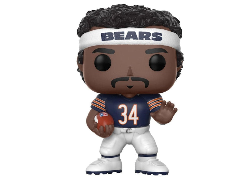 Funko Pop! Football NFL Chicago Bears Walter Payton Figure #78 Blue Jersey