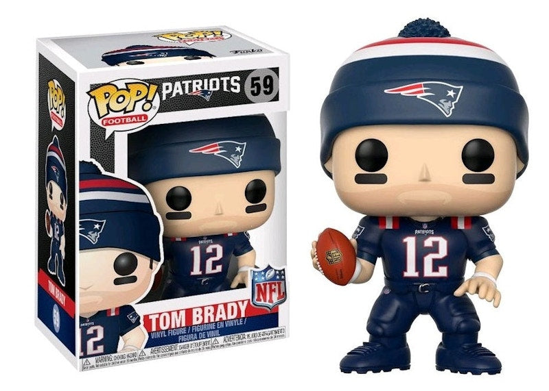 Funko Pop! Football New England Patriots Tom Brady (Color Rush Jersey) Figure #59