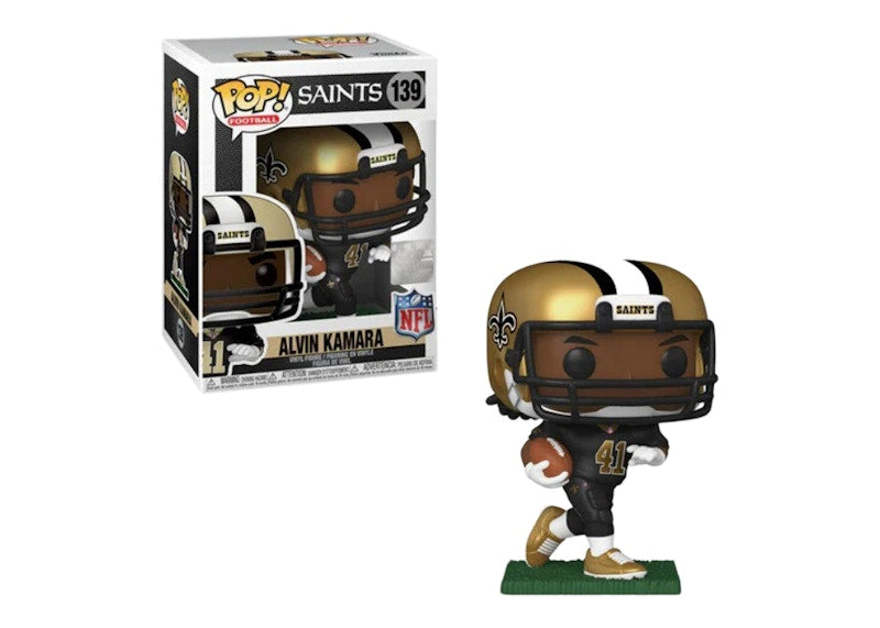 Funko Pop! Football New Orleans Saints Alvin Kamara Figure #139