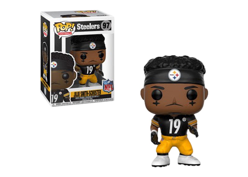 Funko Pop! Football Pittsburgh Steelers Ju Ju Smith Schuster Black Jersey Figure #97