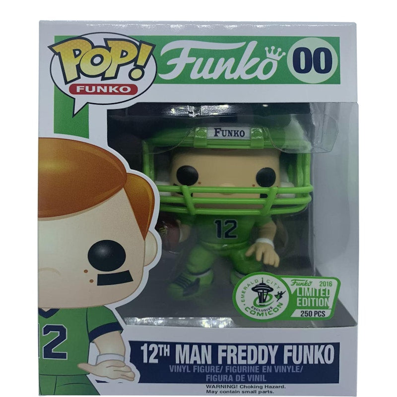 Funko Pop! Freddy Funko (12th Man) Emerald City Comic Con Figure #00