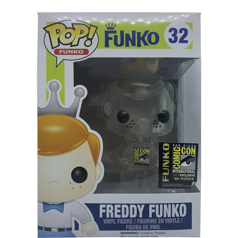 Funko Pop! Freddy Funko Clear SDCC Figure #32