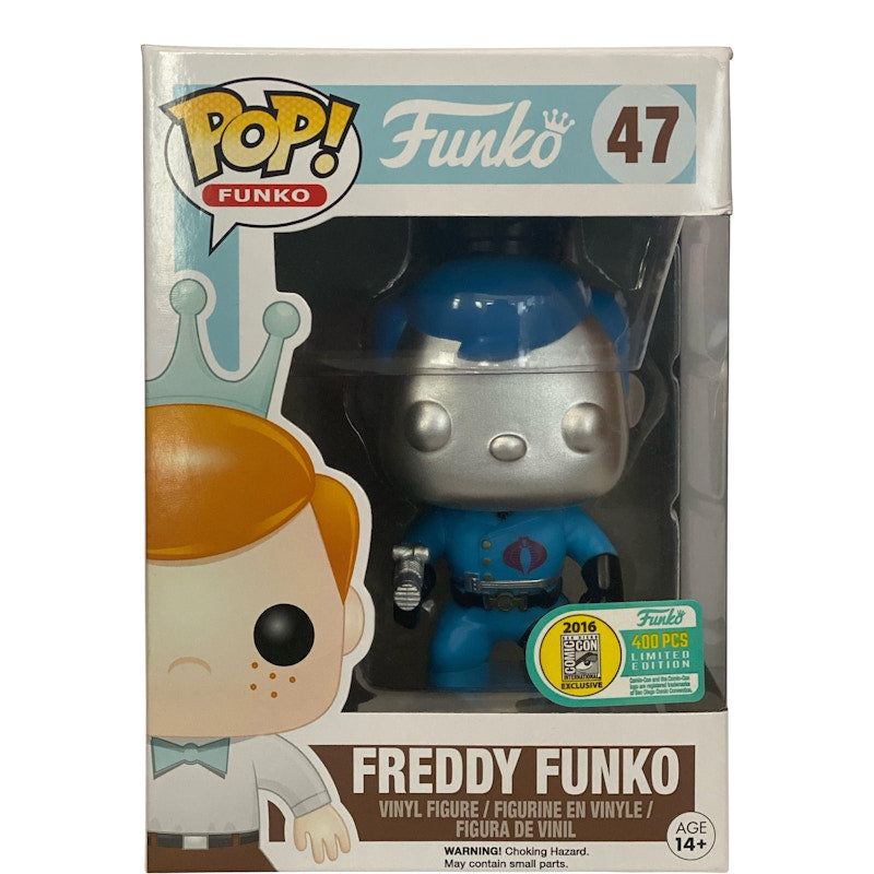 Funko Pop! Freddy Funko Cobra Commander SDCC Figure #47