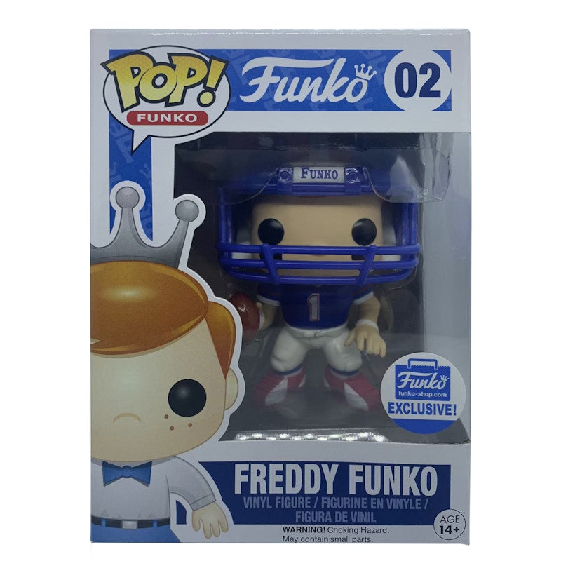 Funko Pop! Freddy Funko Football Funko Shop Exclusive Figure #02
