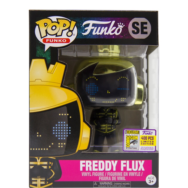 Funko Pop! Freddy Funko Freddy Flux Fission (Daft Punk) SDCC Special Edition
