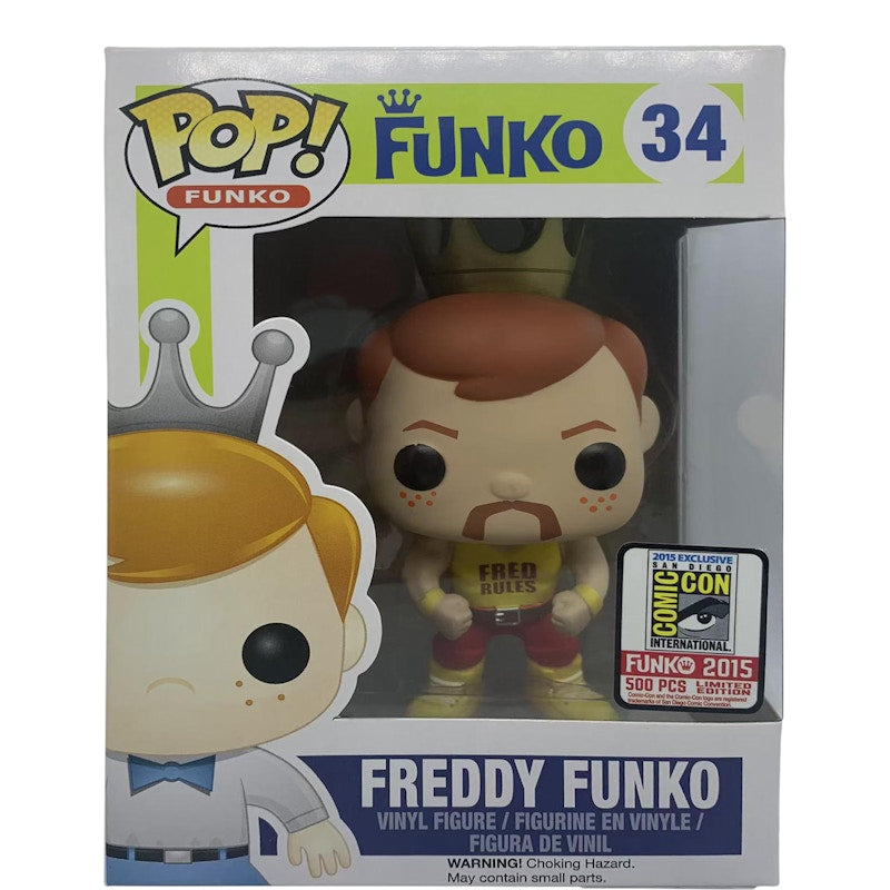 Funko Pop! Freddy Funko Hulk Hogan SDCC Figure #34