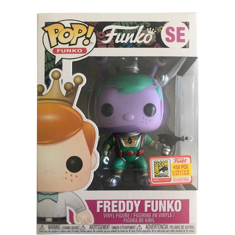 Funko Pop! Freddy Funko (Martian) SDCC Bobble-Head Figure #10