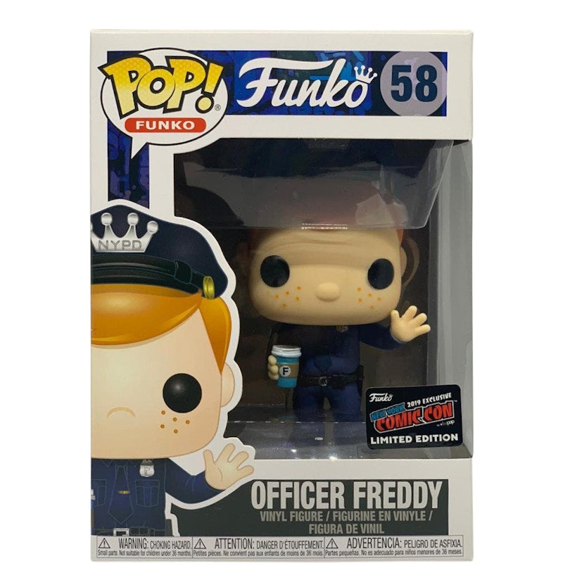 Funko Pop! Freddy Funko Officer Freddy NYCC Figure #58