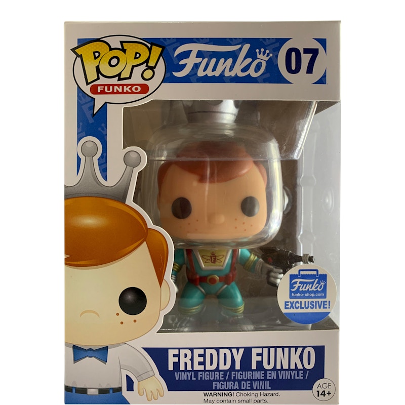 Funko Pop! Freddy Funko Ray w Gun Funko Shop Exclusive Figure #07