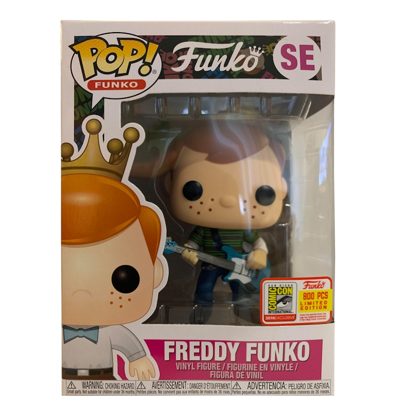 Funko Pop! Freddy Funko (Rockstar) SDCC Special Edition