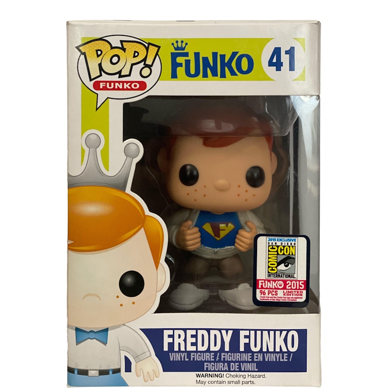 Funko Pop! Freddy Funko (Stan Lee) (Blue Shirt) SDCC Figure #41