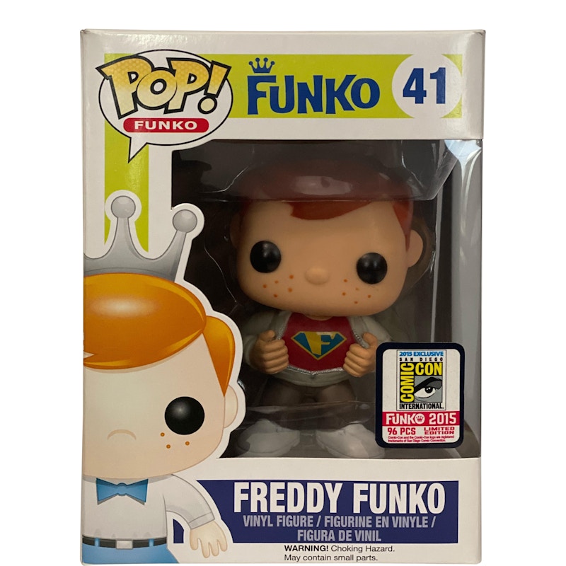 Funko Pop! Freddy Funko (Stan Lee) (Red Shirt) SDCC Figure #41