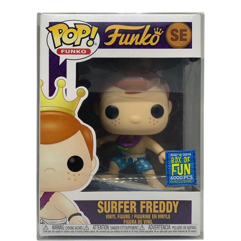Funko Pop! Freddy Funko Surfer Freddy Box of Fun Exclusive Special Edition