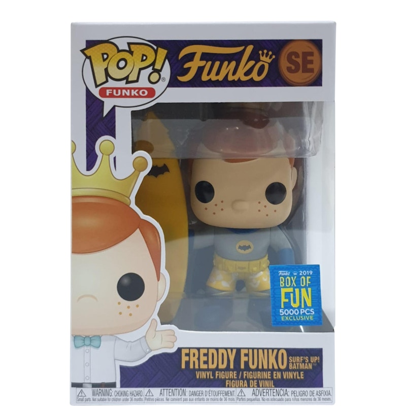 Funko Pop! Freddy Funko Surfs Up! Batman Box of Fun Special Edition