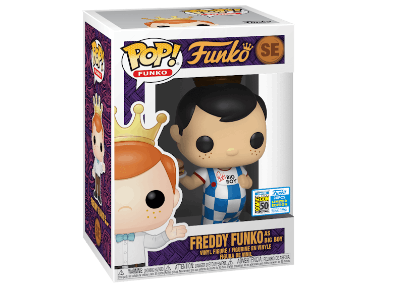 Funko Pop! Freddy Funko as Big Boy Blue SDCC Figure SE
