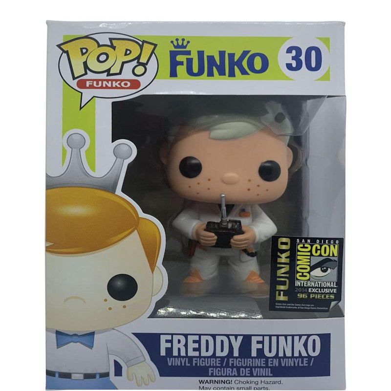 Funko Pop! Freddy Funko as Dr Emmett Brown SDCC Figure #30