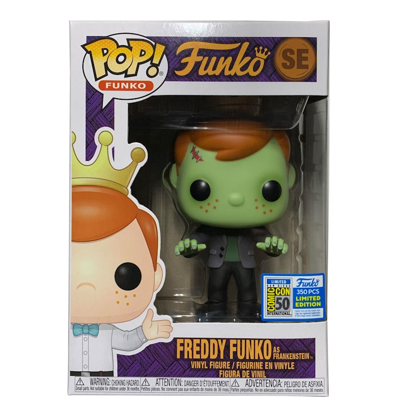 Funko Pop! Freddy Funko as Frankenstein SDCC Special Edition