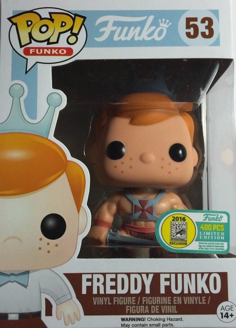 Funko Pop! Freddy Funko (as He-Man) SDCC Funko Shop Figure #53