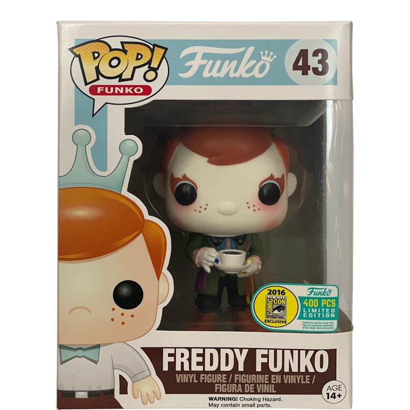 Funko Pop! Freddy Funko (as Mad Hatter) SDCC Figure #43
