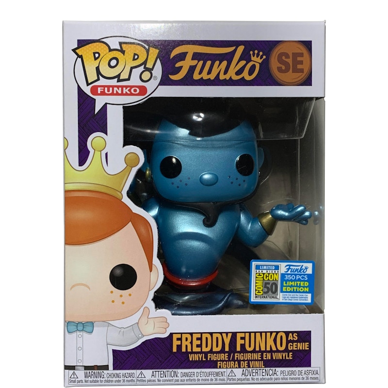 Funko Pop! Freddy Funko as the Genie (Metallic) SDCC Special Edition