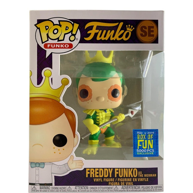 Funko Pop! Freddy Funko as the Merman Box of Fun Exclusive Special Edition