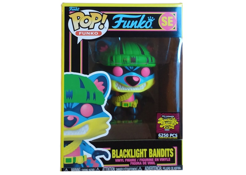 Funko Pop! Fundays Box of Fun Blacklight Battle Blacklight Bandits Mascot SE (LE 6250)