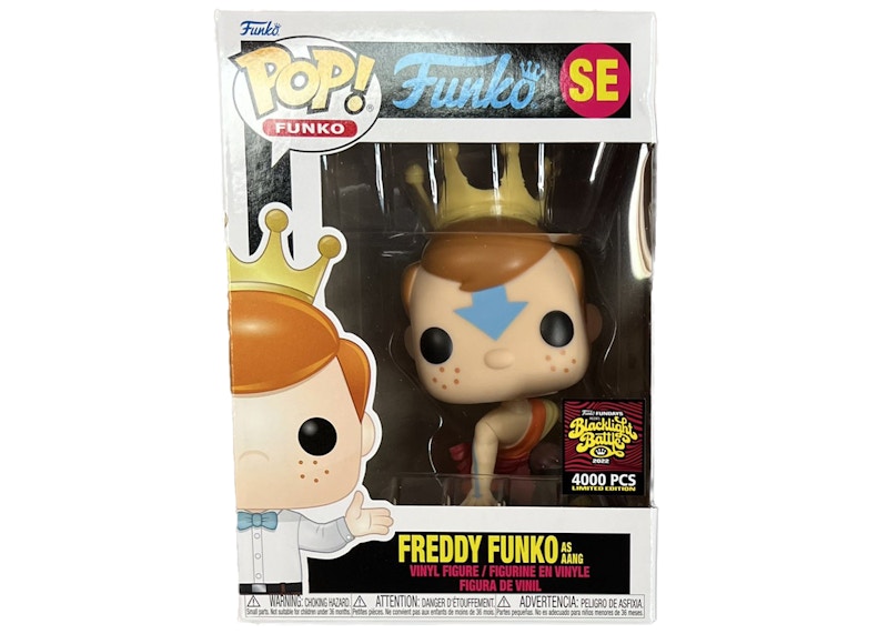 Funko Pop! Fundays Box of Fun Blacklight Battle Freddy Funko As Aang SE (LE 4000)