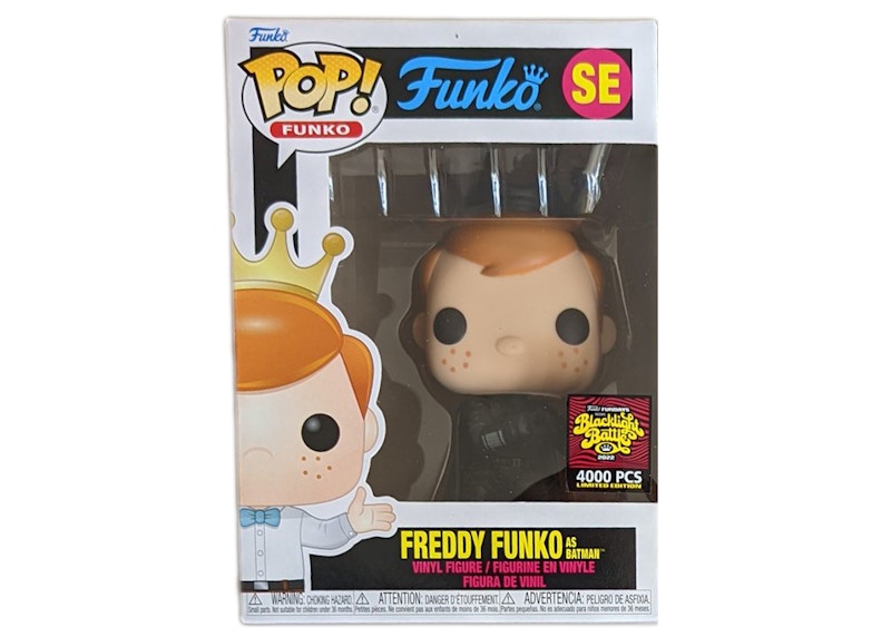 Funko Pop! Fundays Box of Fun Blacklight Battle Freddy Funko As Batman SE (LE 4000)