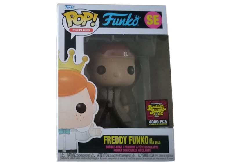 Funko Pop! Fundays Box of Fun Blacklight Battle Freddy Funko As Han Solo SE (LE 4000)