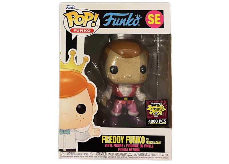 Funko Pop! Fundays Box of Fun Blacklight Battle Freddy Funko As Prince Adam SE (LE 4000)