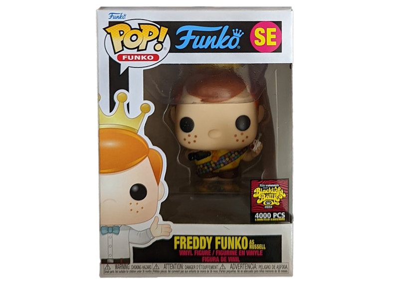 Funko Pop! Fundays Box of Fun Blacklight Battle Freddy Funko As Russell SE (LE 4000)