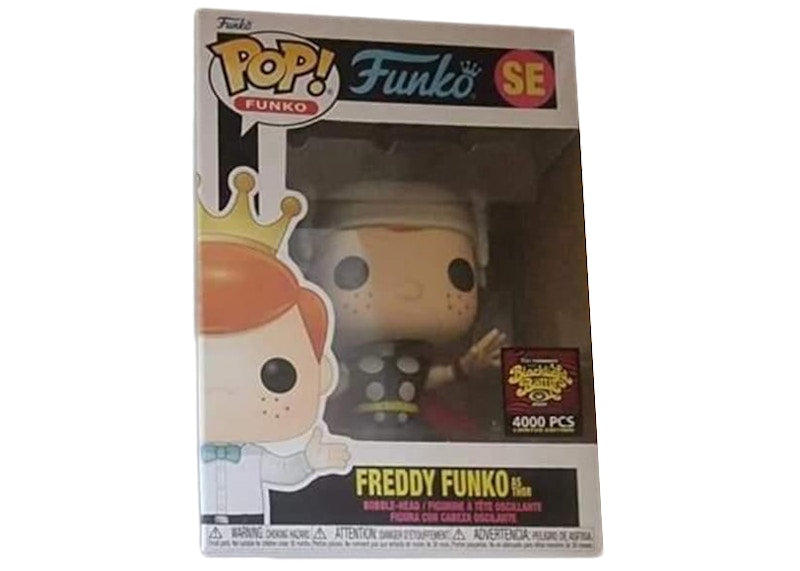Funko Pop! Fundays Box of Fun Blacklight Battle Freddy Funko As Thor SE (LE 4000)