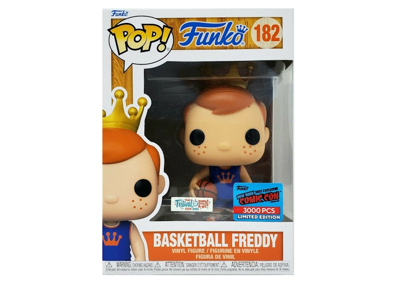 Funko Pop! Funko Basketball Freddy Festival of Fun 2021 NYCC Exclusive (Edition of 3000) Figure #182