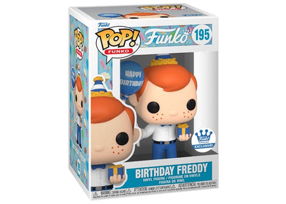 Funko Pop! Funko Birthday Freddy Funko Shop Exclusive Figure #195