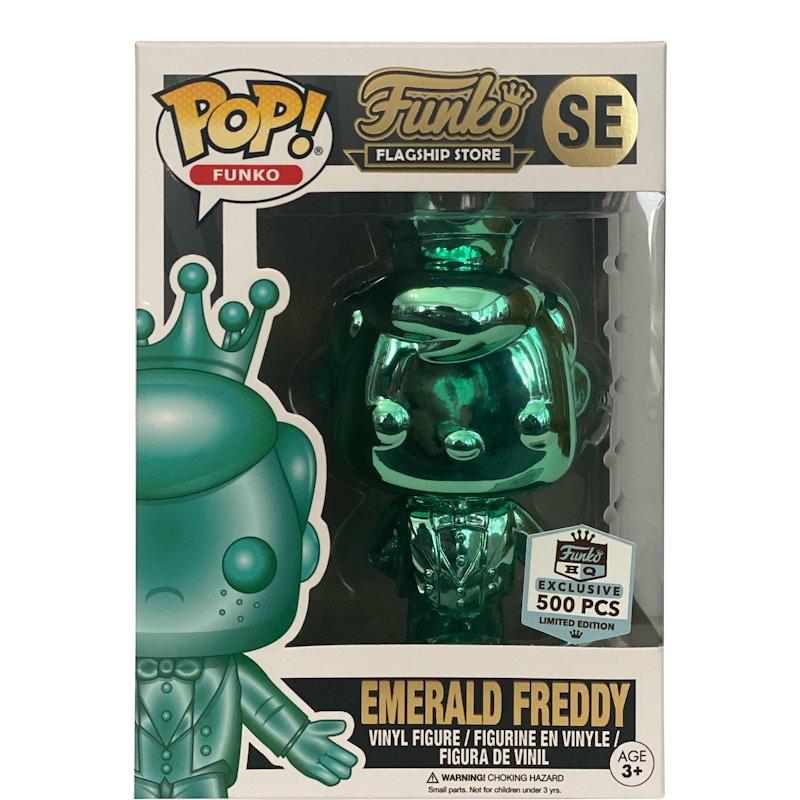 Funko Pop! Funko Flagship Store Emerald Freddy Funko HQ Exclusive Special Edition
