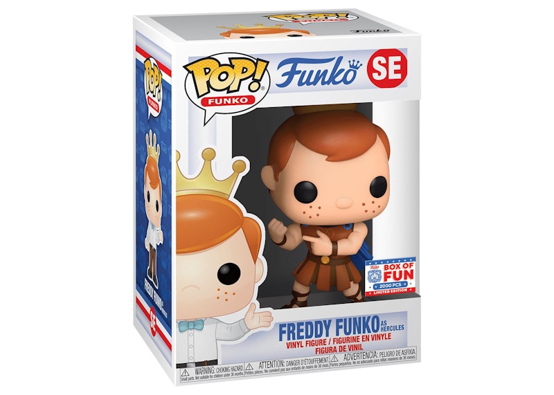 Funko Pop! Funko Freddy Funko As Hercules Box Of Fun (Edition /2000) Exclusive SE