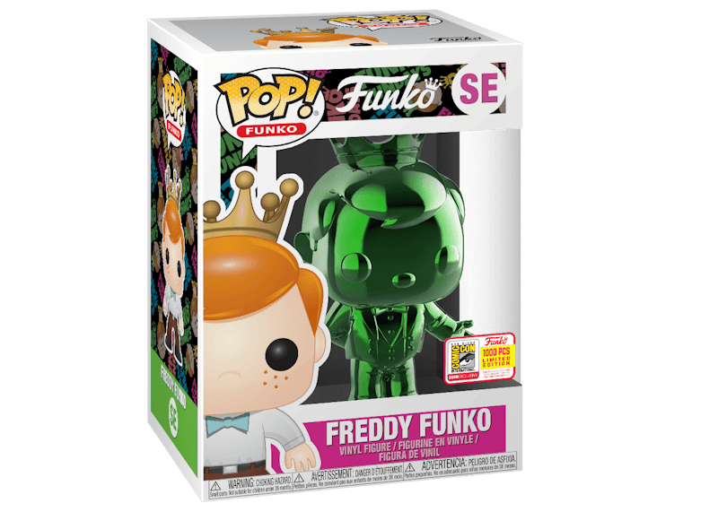 Funko Pop! Freddy Funko( Green Tuxedo) SDCC Special Edition