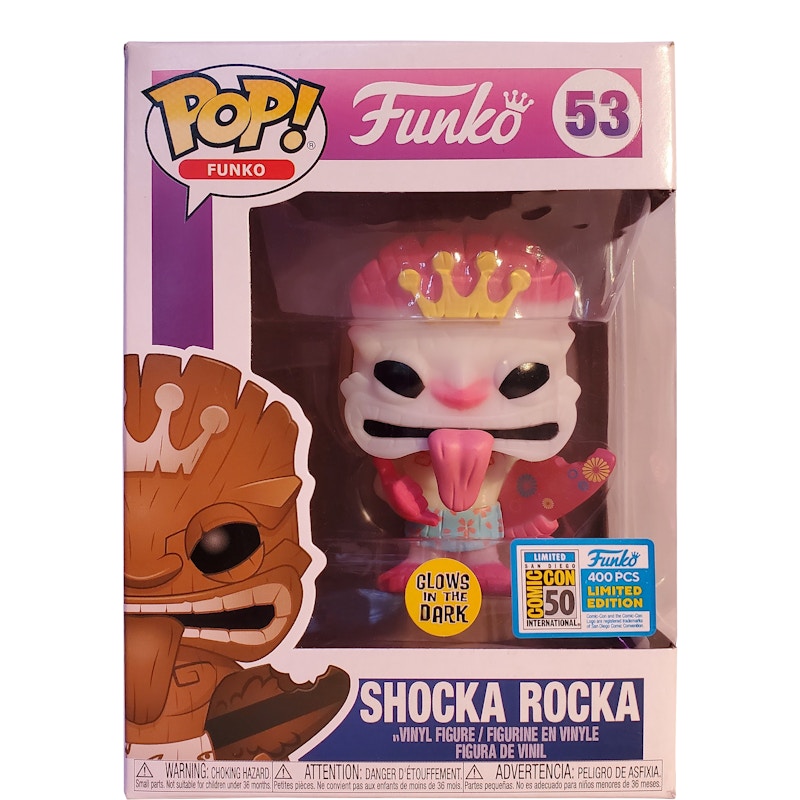 Funko Pop! Funko Shocka Rocka (Glow) SDCC Figure #53
