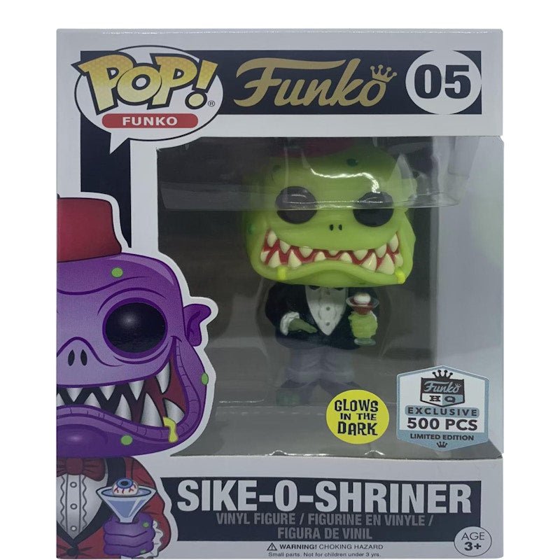 Funko Pop! Funko Sike-O-Shriner (Glow) Funko HQ Exclusive Figure #05
