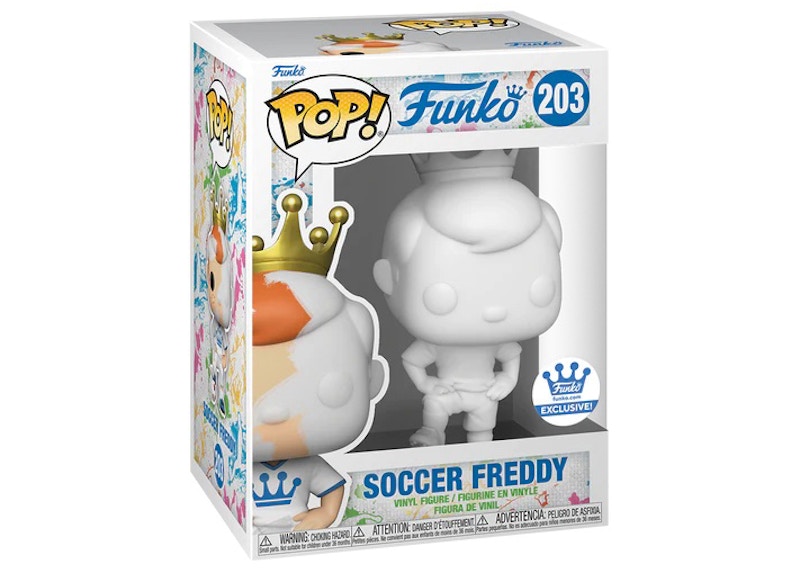 Funko Pop! Funko Soccer Freddy (DIY) Funko Shop Exclusive Figure #203